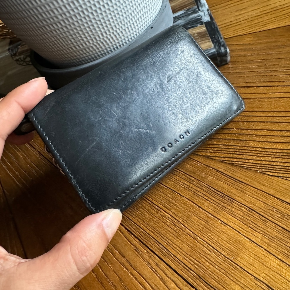 Vintage COACH authentic coach leather wallet - Picture 3 of 11